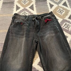 Cowgirl Tuff Charcoal Trousers